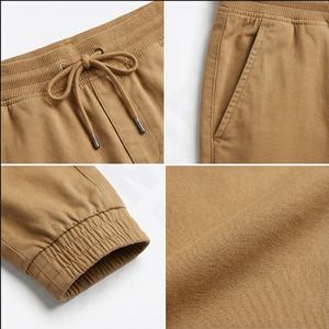 กางเกงขากว้างแบบลำลองทรงหลวมสำหรับผู้ชายกางเกงฤดูหนาวแนวสตรีทแวร์เอวสองชั้นแบบวินเทจทันสมัย - Product Image 4