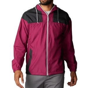 Nouvel ensemble de survêtement deux pièces en toile et polyester style urbain, veste coupe-vent et short, service OEM direct - Product Image 1