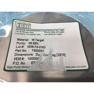 VEM Vacuum Engineering & Materials Co., INC. Équipements et pièces semi-conductrices d'occasion fiables à l'échelle mondiale chez - Product Image 3