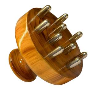 Masseur capillaire et brosse à shampooing | Brosse de massage en silicone pour le cuir chevelu et le corps, brosse à cheveux massante pour le lavage des cheveux - Product Image 6