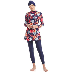 Wholesale <b>Modest</b> Active Gym Wear For Women Muslim Sports 2pcs <b>Set</b> Outdoor Running Hijab Sportswear Lightweight Breathable Quick - Product Image 5