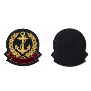 High Quality Eco-Friendly Embroidery Badges <b>Sew</b>-On Safety <b>Pin</b> Custom Embroidered Design for Jackets Workwear Everyday Apparel - Product Image 3