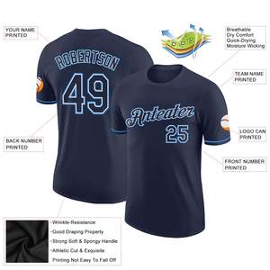 Maillot de baseball personnalisé de qualité supérieure, matière performante anti-humidité, nom et numéro de l'équipe, sublimation, fournisseur OEM en gros - Product Image 2