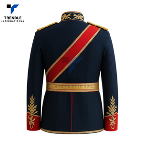 Chaqueta Premium Personalizada para Banda de Marcha, Ecológica, de Algodón/Poliéster/Seda, Unisex, Tallas para Adultos, Fabricante Mayorista - Product Image 4