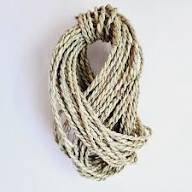 Cuerda de Fibra Vegetal 100% Natural de Pasto Marino, Ecológica y Trenzada, para Manualidades, Muebles y Decoración del Hogar - Product Image 5