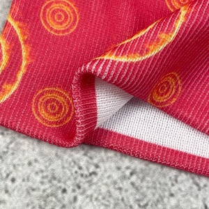 Custom Luxury Pullover Fluorescent <b>Candy</b> Color Ribbed Skull Cap Sublimation Beanie Hat - Product Image 5
