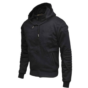 Unisex Black Hooded Fleece <b>Neck</b> <b>Warmer</b> Windproof Casual Winter Wear Regular Fit Solid Color Knitted Fabric - Product Image 1