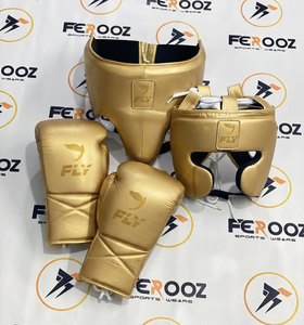 Set de Guantes de Boxeo, Protector de Cabeza y Protector Inguinal de Cuero PU, Equipo de Protección para Sesiones de Sparring - Product Image 4