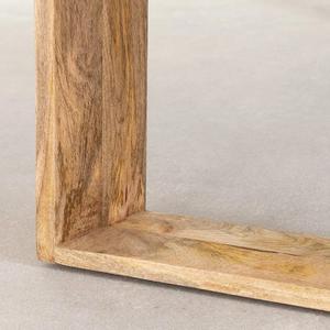 Vandana Hexa Prime Rectangular <b>Round</b> <b>Dining</b> <b>Table</b> Set For 6 (190×90 cm) (<b>Solid</b> <b>Wood</b>) - Product Image 4