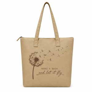 300GSM Khaki Solid <b>Canvas</b> <b>Tote</b> Bag Large Capacity Eco Friendly Reusable Shopping Bag Custom Logo Zip Closure Heavy Duty - Product Image 1