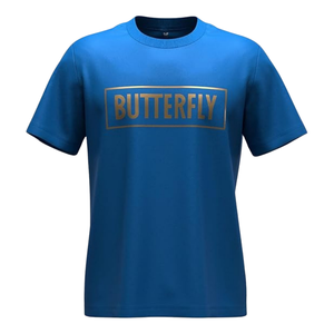 SALE Butterfly 47210 BL เสื้อยืดไนลอน/ผ้าฝ้าย III เสื้อผ้ากีฬาเทเบิลเทนนิสน้ำหนักเบาใส่สบายสำหรับทุกเพศ ส่งตรงจากญี่ปุ่น - Product Image 2