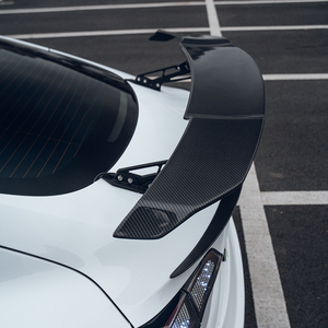 Aileron arrière électrique automatique en fibre de carbone véritable, aileron de levage universel électrique avec moteur pour voitures - Product Image 6