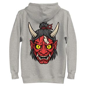 Sweat à capuche surdimensionné en coton 100% brodé à la japonaise, respectueux de l'environnement - Streetwear pour hommes - Product Image 3