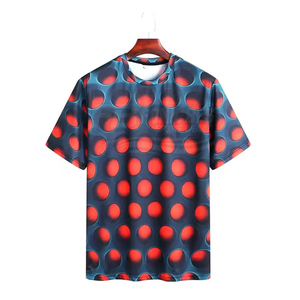 Camisetas Casuales de Cuello Redondo de Poliéster para Sublimación, Estampado Completo, Transpirables, Corte Regular, Personalizables, a Bajo Precio - Product Image 4