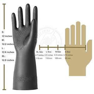 ถุงมือยางยี่ห้อส่วนตัว ขายดี ราคาสมเหตุสมผล วัสดุคุณภาพดี ขั้นต่ำในการสั่งซื้อน้อย - Product Image 2