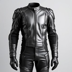 Traje de Motocicleta de Cuero Vacuno Personalizado para Hombre y Mujer, Cuero Genuino de Primera Calidad, Acabado de Lujo Premium - Product Image 2