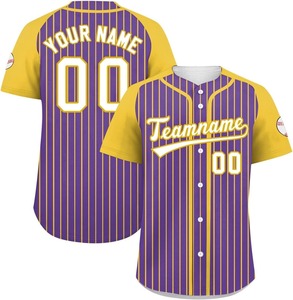 New Arrival Custom Size Short Sleeve Printed Breathable <b>Baseball</b> Jersey 100% Polyester Moisture Wicking Plus Size OEM Service - Product Image 4