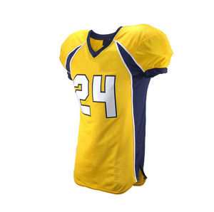 Uniforme de Fútbol Americano sin Mangas Cómodo al por Mayor, Ropa Deportiva para Exteriores, para Hombres Adultos, 100% Poliéster, Sublimado Personalizado - Product Image 2