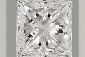 Diamant de laboratoire certifié IGI, taille princesse, 2,96 carats, couleur E, clarté VS1, finition excellente, pierre centrale lâche pour bague de fiançailles - Product Image 5