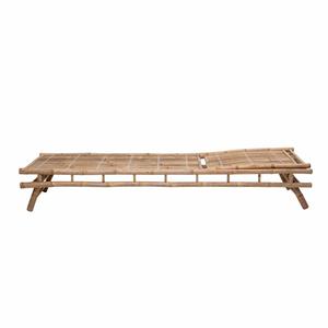 Outdoor Bamboo Sun Lounger Adjustable Bamboo <b>Lounge</b> Chair Natural Bamboo Patio Garden Daybed Eco Friendly Furniture - Product Image 6