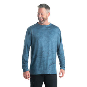 Camisa de Pesca de Manga Larga para Hombre, 100% Algodón, Protección UV, Transpirable, Ligera, para Pesca al Aire Libre, Venta al Por Mayor OEM - Product Image 5