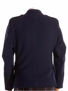 Veste et gilet décontractés bleu marine écossais pour hommes, respirants, en gros, prêts à être expédiés - Product Image 3