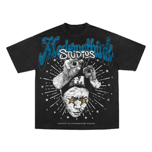 Unisex Men's Hip Hop Baggy Summer Breathable Plus Size T-shirt with Front Custom Logo Short Sleeve O-Neck 100% Cotton - Product Image 5