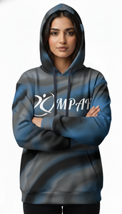 Sweat à capuche unisexe surdimensionné haut de gamme avec design entièrement sublimé pour un streetwear avant-gardiste - Product Image 2