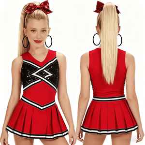 ชุดเชียร์ลีดเดอร์แบบแห้งเร็ว ระบายอากาศได้ดี พร้อมโลโก้แบบกำหนดเองใหม่ ผลิตโดยผู้ผลิตชั้นนำระดับมืออาชีพ - Product Image 4