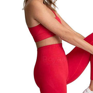 Conjunto de yoga para mujer de alta calidad, venta directa de fábrica, ropa deportiva sin costuras, conjunto de yoga para mujer en oferta. - Product Image 4