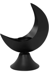 Porte-bougie en forme de croissant de lune en bronze fait à la main, décoration intérieure pour Ramadan, Eid, Diwali, décoration de table - Product Image 6
