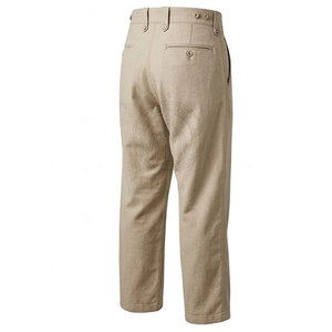 Pantalon de style Guerre Civile, look rétro, en toile légère, coupe droite, fermeture sécurisée - Product Image 4