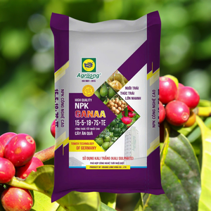 Engrais granulaire NPK GANAA 15-5-18+7S+TE de la marque AGRILONG, procure une nutrition équilibrée, favorise une croissance saine, favorise la formation de fruits - Product Image 2