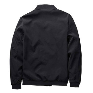 Veste de service OEM pour hommes, nouveau design, veste bomber pour hommes, vêtements de mode de haute qualité, couleur noire, vestes bomber - Product Image 2