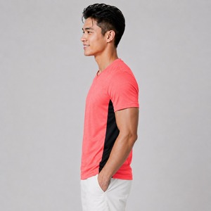 เสื้อยืดแฟชั่นสตรีท แขนกุด คอวี ผู้ชาย ผ้าฝ้าย 100% เสื้อยืดน้ำหนักเบา แฟชั่นเสื้อยืดคอวี ผู้ชาย เสื้อผ้าผู้ชาย - Product Image 2