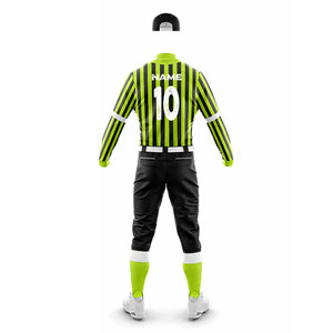 Faible MOQ Nouvelle Arrivée 2026 Ensemble de Baseball Adulte Manches Longues Boutonné avec Pantalon Compression Respirant Toutes Saisons - Product Image 5