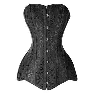 Corsés Vintage para Mujer, Sexy, Moldeadores, Transpirables, Modernos, de Brocado, para Tallas Grandes - Product Image 5