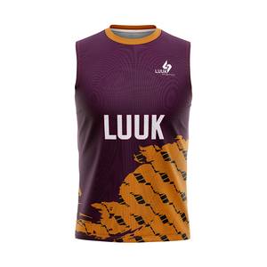 Men's Custom Printed Sublimation Training Tank Top Lightweight <b>Sleeveless</b> Performance <b>Shirt</b> for Gym Running and Fitness - Product Image 2