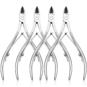 Coupe-ongles professionnel en acier inoxydable 10,0 mm à mâchoires plates, ouverture large, lame tranchante pour ongles épais, usage manucure et pédicure - Product Image 6