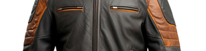 Chaqueta de Motociclista de Cuero Personalizada para Hombre, Logotipo OEM, Estilo Clásico, Cuero Genuino de Primera Calidad, Prenda Exterior de Moda - Product Image 5