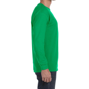 Camiseta de Manga Larga para Hombre, Tendencia 2026, con Logotipo Personalizado, Corte Ajustado, Transpirable, para Entrenamiento Deportivo - Product Image 3