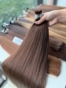 ราคาขายส่ง ต่อผมแบบเส้นใหญ่ สีธรรมชาติ 8-30 นิ้ว ผมแท้เวียดนาม เกรด 10A เย็บสองชั้นด้วยเครื่องจักร ไม่มีสารเคมี - Product Image 2