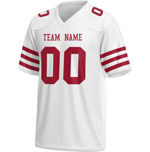 Ensembles de vêtements de sport pour hommes et garçons fans de football américain, maillots américains personnalisables avec broderie, vente en gros pour les maillots d'équipe - Product Image 4