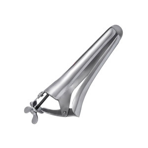 Speculum vétérinaire réutilisable DIVIED 5 Premium en acier inoxydable allemand 35 CM, 2 ou 1 lames, pour usage en élevage et hôpitaux vétérinaires, CE ISO - Product Image 1