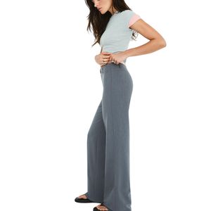 Pantalones Casuales de Verano para Mujer, Cintura Media, Estampados, Transpirables, Antibolitas, Antiarrugas, Ecológicos, Rectos, Elásticos y Planos - Product Image 5