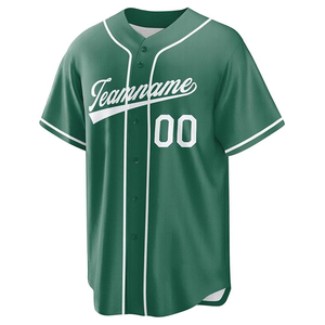 Nouveau style de maillot de baseball unisexe, maillot d'équipe personnalisé, broderie 3D, tissu en maille, sublimation intégrale, respirant, léger - Product Image 2