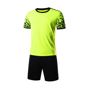 Uniforme de Fútbol Personalizado Sublimado, Transpirable, Impermeable, de Secado Rápido, Antibacterial, 100% Poliéster, Manga Corta, Calidad Superior - Product Image 4