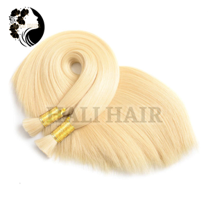 Extensiones de cabello humano vietnamita 100% a granel de alta calidad estilo recto suave sedoso sin enredos doble cutícula dibujada cabello alineado - Product Image 3