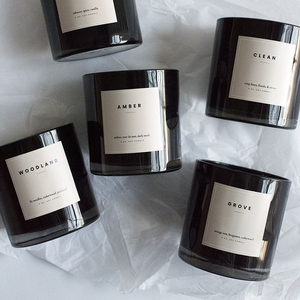 Luxury Men's Scented Candle Matte Black Glass Natural Soy Wax Eco-Friendly Aromatherapy Premium <b>Gift</b> for Holiday Diwali Father's - Product Image 2