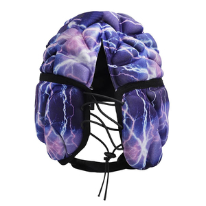 Casque de rugby en mousse EVA haute densité avec coque souple élégante et protection de la tête doublée de maille durable Even Style - Product Image 6